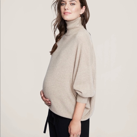 Hatch Collection Sweaters - HATCH COLLECTION Estella Cashmere Turtleneck